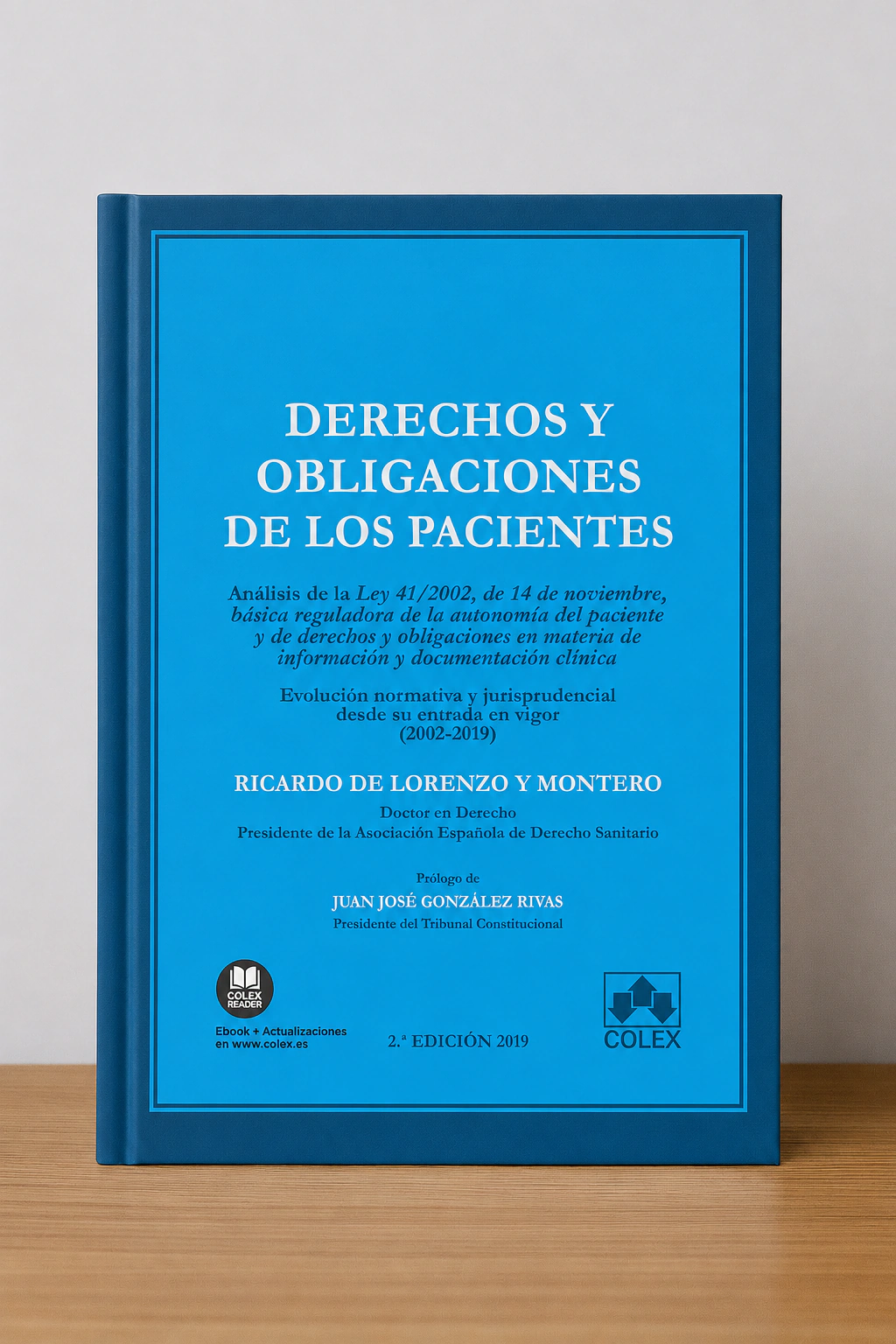 Portada de «Derechos y obligaciones de los pacientes», bibliografía de AEDS