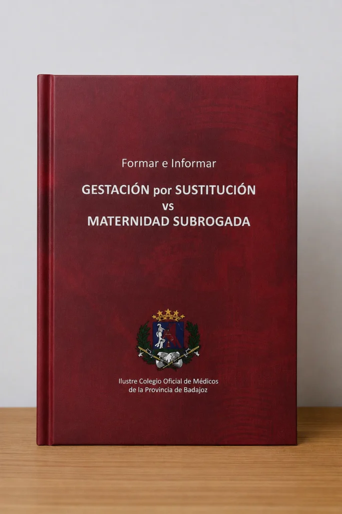 Portada de «Gestación por sustitución vs. gestación subrogada», bibliografía de AEDS