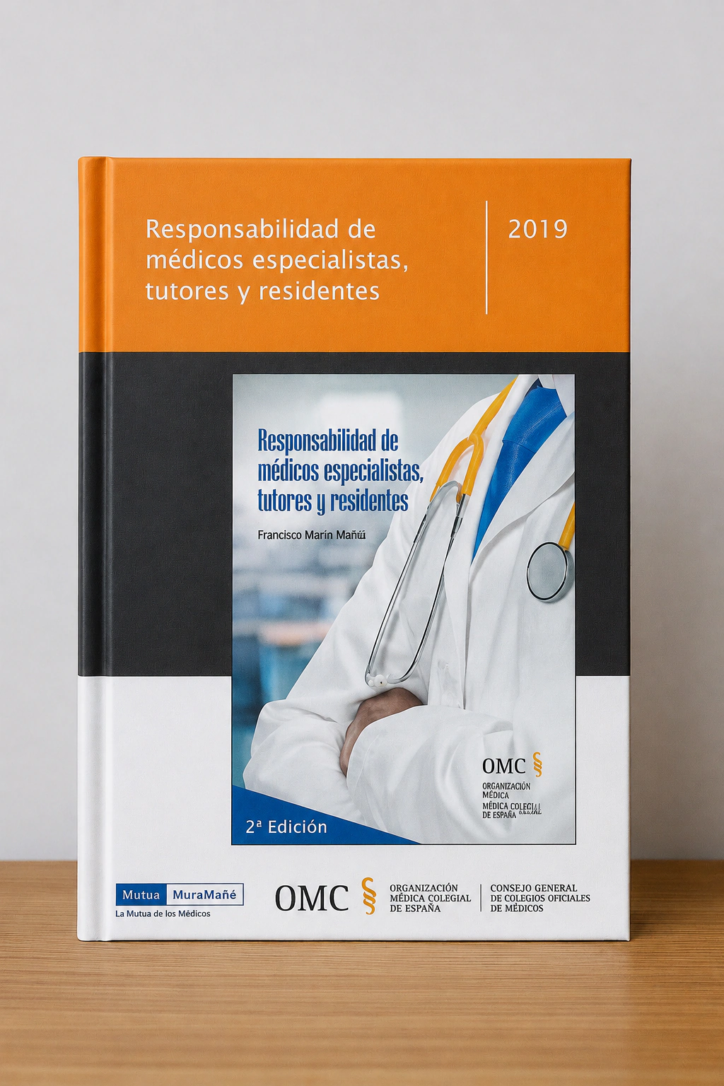 Portada de «Responsabilidad de médicos especialistas, tutores y residentes», bibliografía de AEDS